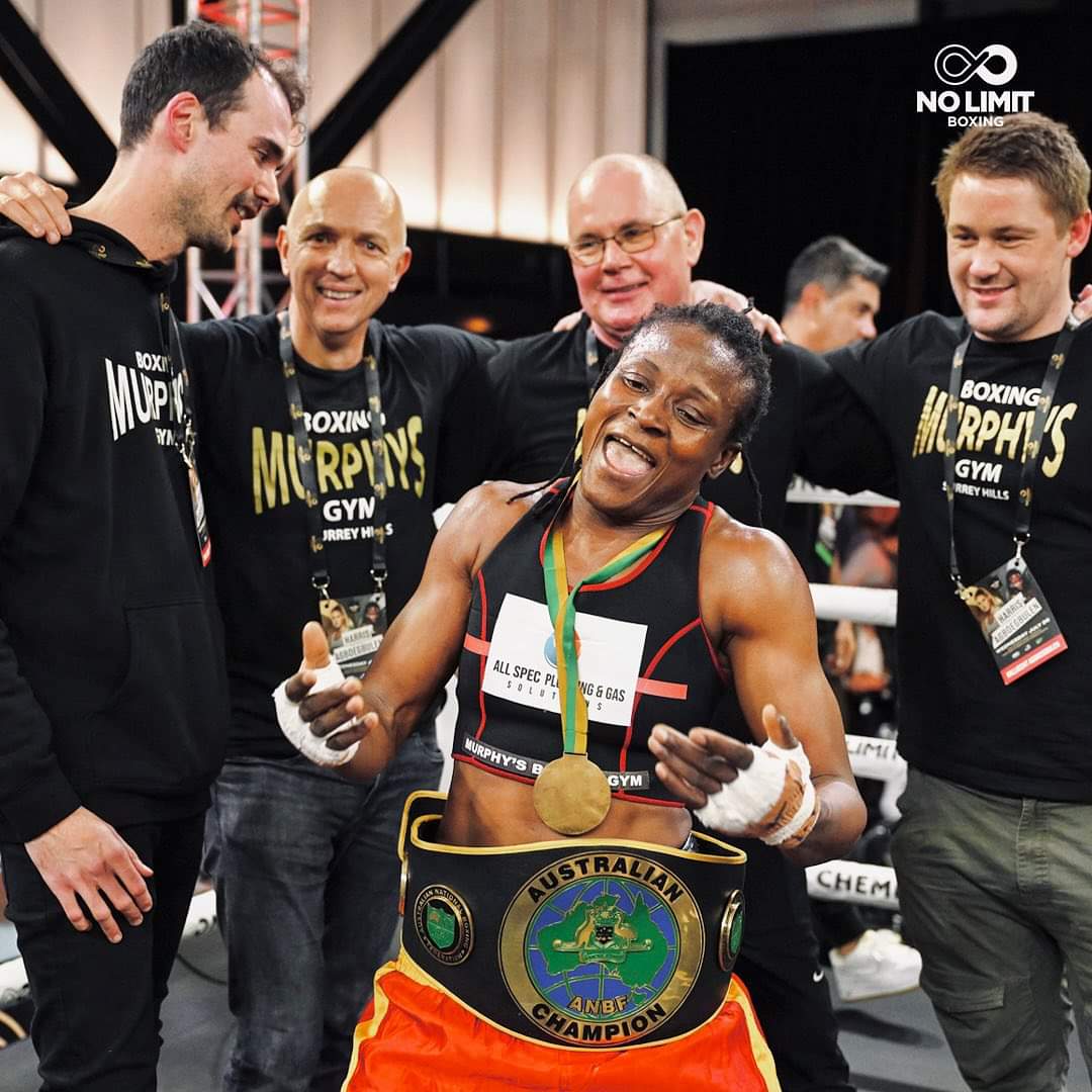 AnbfAustralia's tweet photo. #andstill 💥

Both Milli Agboegbulen and Ella Boot have made impressive successful defences of their Australian titles.
🏆🇦🇺☑️
Milli records a dominant and punishing victory over Tayla Harris.
🏆🇦🇺☑️
And Ella with a solid unanimous decision win over Annie Thatcher.

📸 No Limit https://t.co/MdNVYROU06