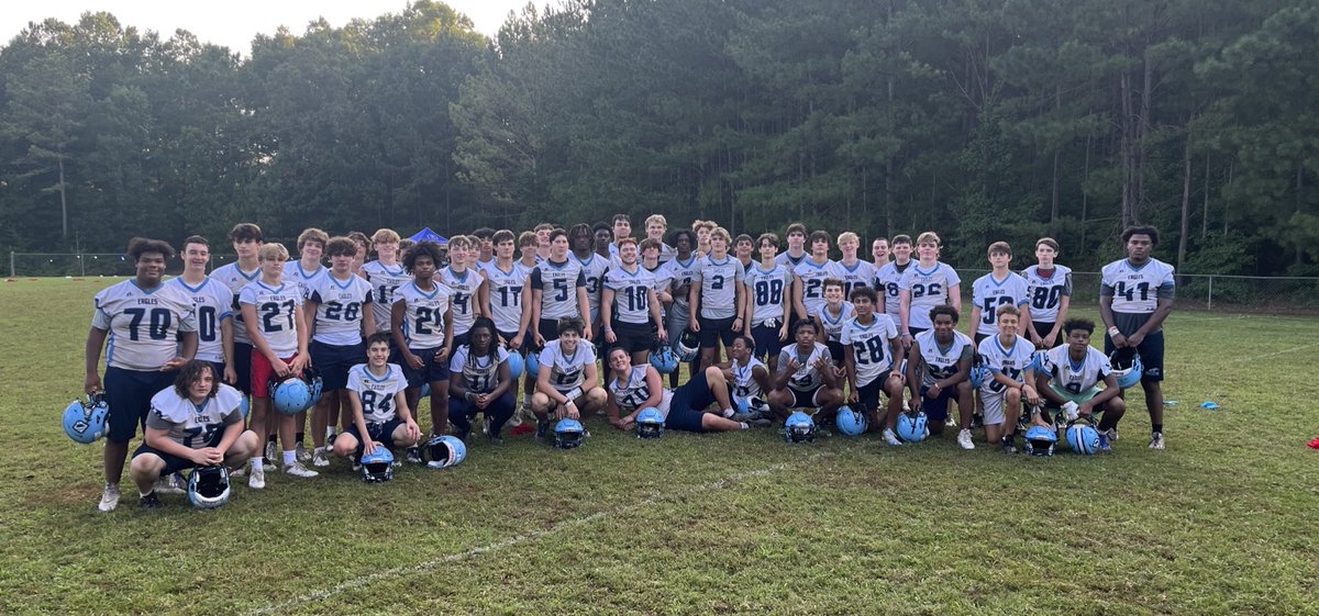 NCCEaglesFb's tweet photo. 2023 Squad! @CoachMJones64 @PJHughes48 @BillParkerw1 @Coach_Shelton94 @armani_ocho https://t.co/upbOqfNNFX