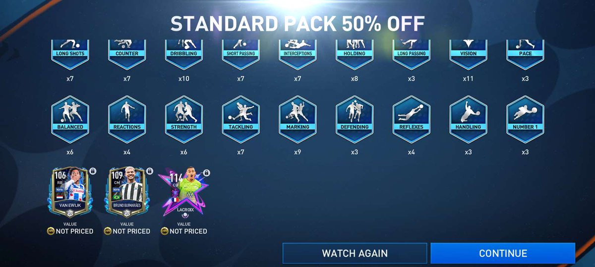 FirstHalfYT's tweet photo. Which player did you packed? https://t.co/qyZQ7GAk51