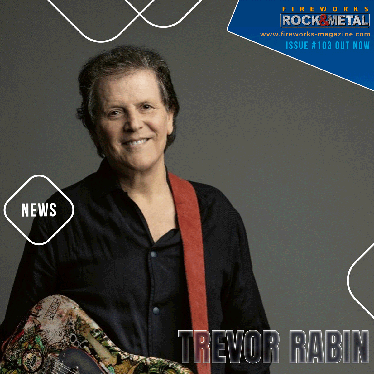 Fireworks_Mag's tweet photo. NEWS: Trevor Rabin - Announce Signing To Inside Out Music And New Album ‘Rio’First Vocal-led Solo Album.
https://t.co/DaE2Xzx9IJ
@trevorrabin @duffpress
--
Issue #103 is out NOW. Order it from https://t.co/WO2orU9Usf or visit WH Smiths and McColl's.
#TrevorRabin #duffpress https://t.co/3rvzRPiiYQ
