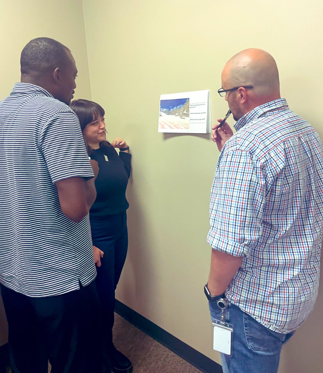 learnwithKV's tweet image. #discourse strategies on deck! I had fun presenting to @KleinISD  newest science teachers at NEW! We were moving and grooving experiencing strategies that make thinking visible🗣📖✍️🔄
@KleinISDscience