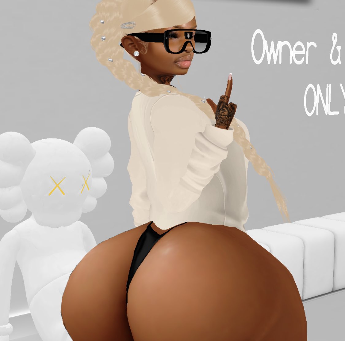 Cutq2x's tweet photo. F**K Yo wagon Wednesday Hoe

#imvu #imvuap #imvustem #imvufem #imvustembo #imvubimbo #imvubaddie #imvulifestyle #imvupictureperfect #imvublogger #imvucreator #imvumodel
#imvutrends #imvustyles #imvuonly #imvumodel #imvustylist https://t.co/cT944kcohI