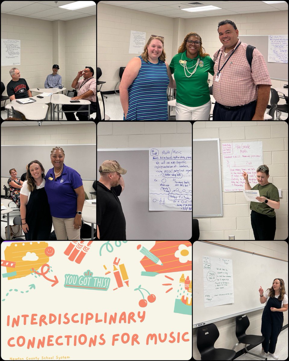 PhyallGem's tweet image. 🎶🎵🎉 Elementary music teachers in action, making incredible inter-disciplinary connections! 🌟 Their dedication and energy truly enrich every aspect of education! #MusicInEducation #NCSSBETHEBEST  #InterdisciplinaryLearning