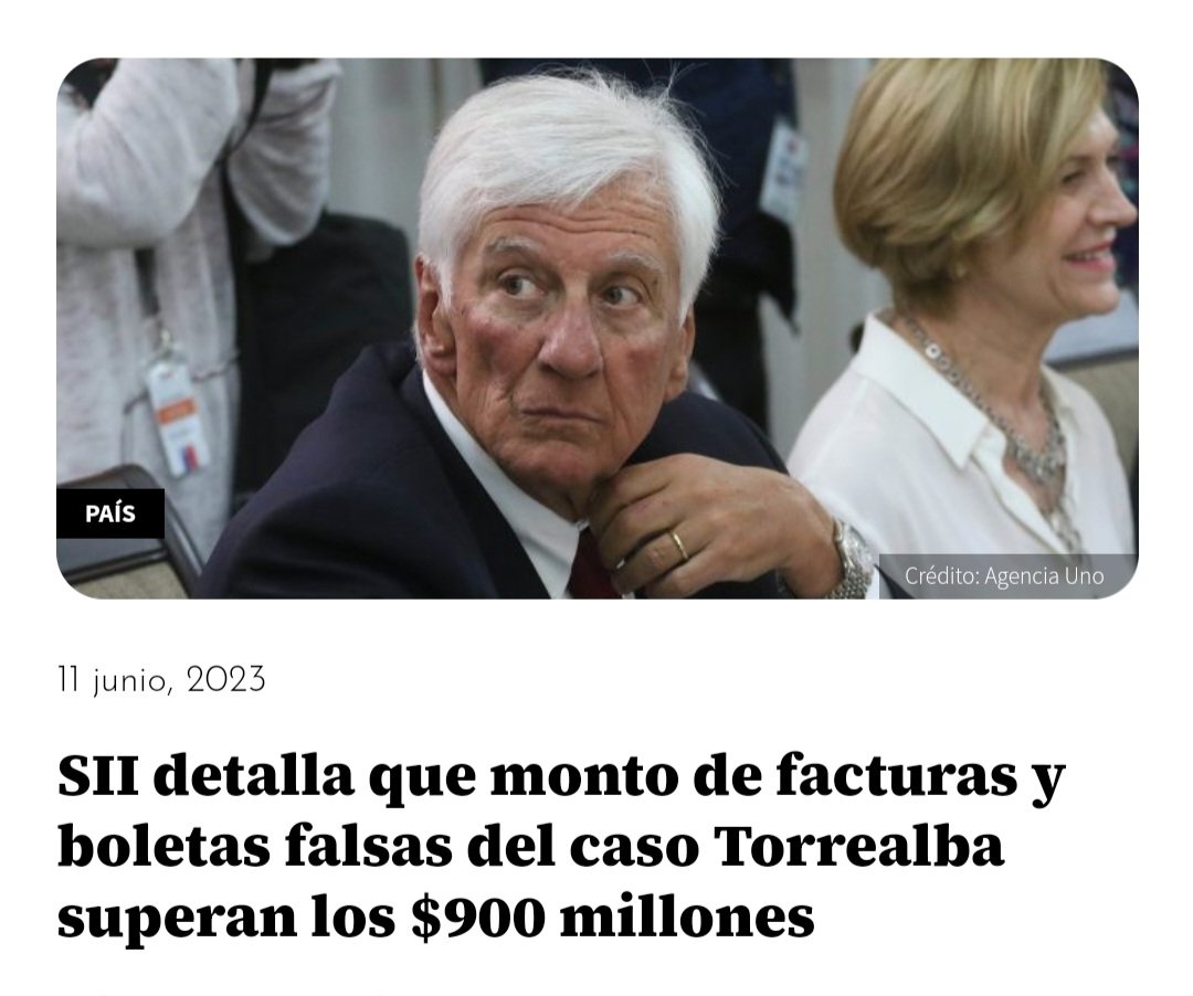RodRettig's tweet photo. Los empates no me agradan mucho. Pero esto no se puede dejar pasar, xq no no más pues. 

No recuerda otro xq no quiere recordar. 

Ayudemos a @ipoduje :

- Democracia Viva: 391M.
- Fraude CCH: 28.000M.
- Torrealba: 900M.

Y solo busqué dos. DOS. https://t.co/FMSemkBs2U