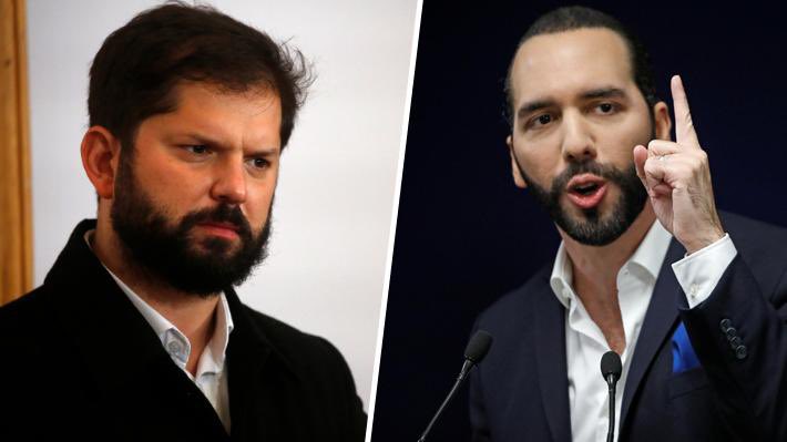 eduardomenoni's tweet photo. 🚨| Nayib Bukele da DURISIMO GOLPE al comunista Gabriel Boric: "Mi gobierno puede hacer una buena estrategia de seguridad que incluya la prevención y la represión del delito. Qué difícil ha de ser liderar un país, teniendo tan poco sentido común como Boric." ⚠️ ¿Apoyas a Bukele? https://t.co/1hRAhZA3ey