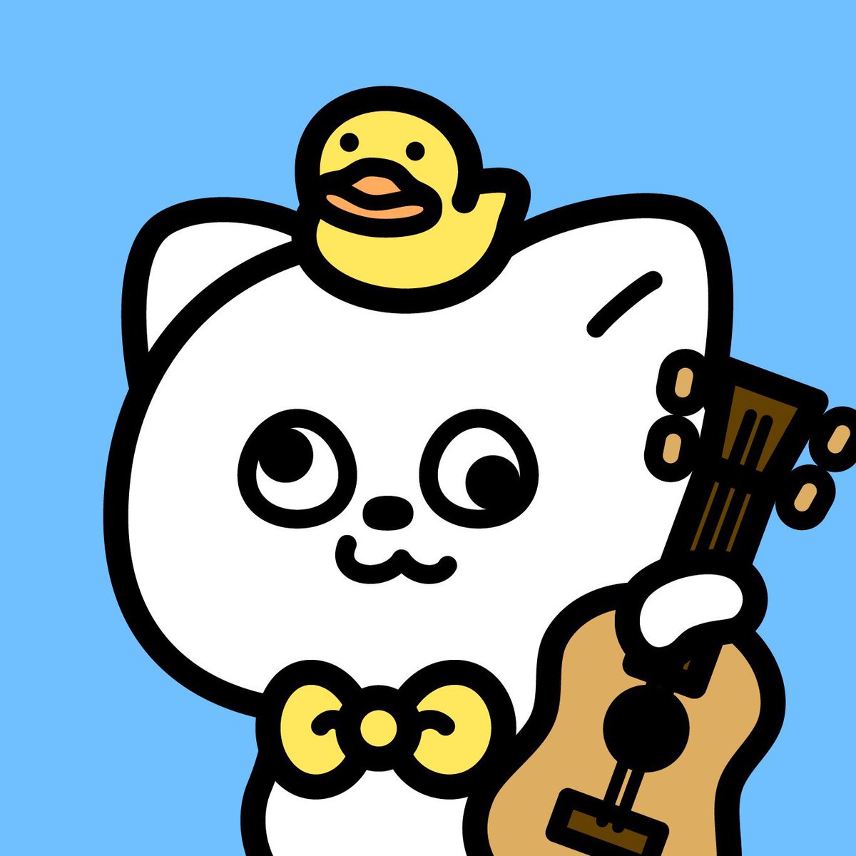 URIBO_0805's tweet photo. 【リリースまであと9にち】

ミュージシャンうりぼーにゃん！

みんなエーエルしんせいありがとにゃん🐈

#URIBO https://t.co/UrNYz1TBKO