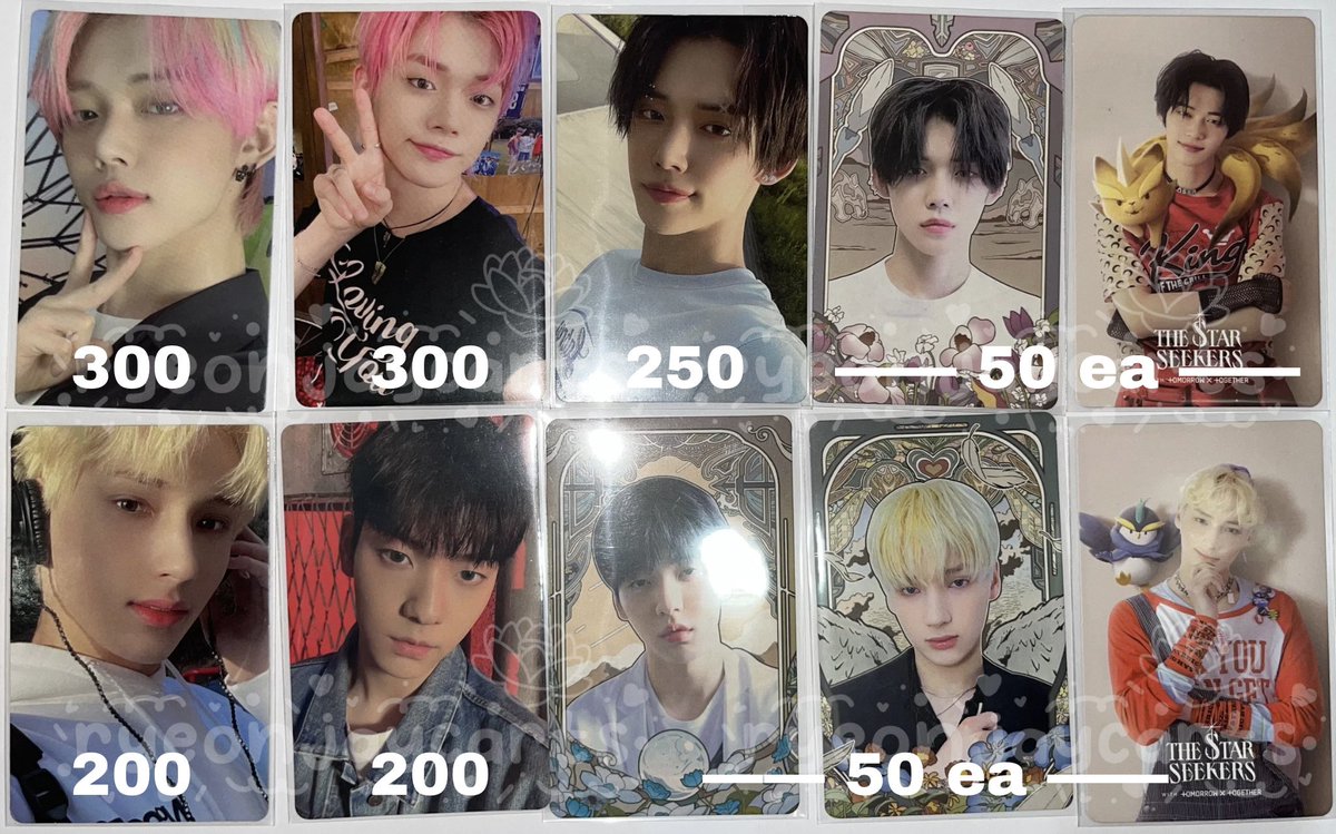 ryeonjaycarts's tweet photo. 🛒 wts lfb ph #ryeonjay_onhand 

txt assorted pc 
⤷ prices on pic + pf 
⤷ payo / 2 days dop
⤷ must take pc + os pc 

𓂋 x sensi
𓂋 gcash
𓂋 jnt

🏷 yeonjun huening kai boy soobin mess os photocard foe tcc freeze thursdays child https://t.co/fTSnsDc9WX