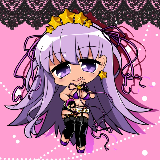 #FGO8周年だし推し鯖見せ合おうぜ FGOは基本箱だけど、初見で雷に打たれたのは水着BBちゃん 