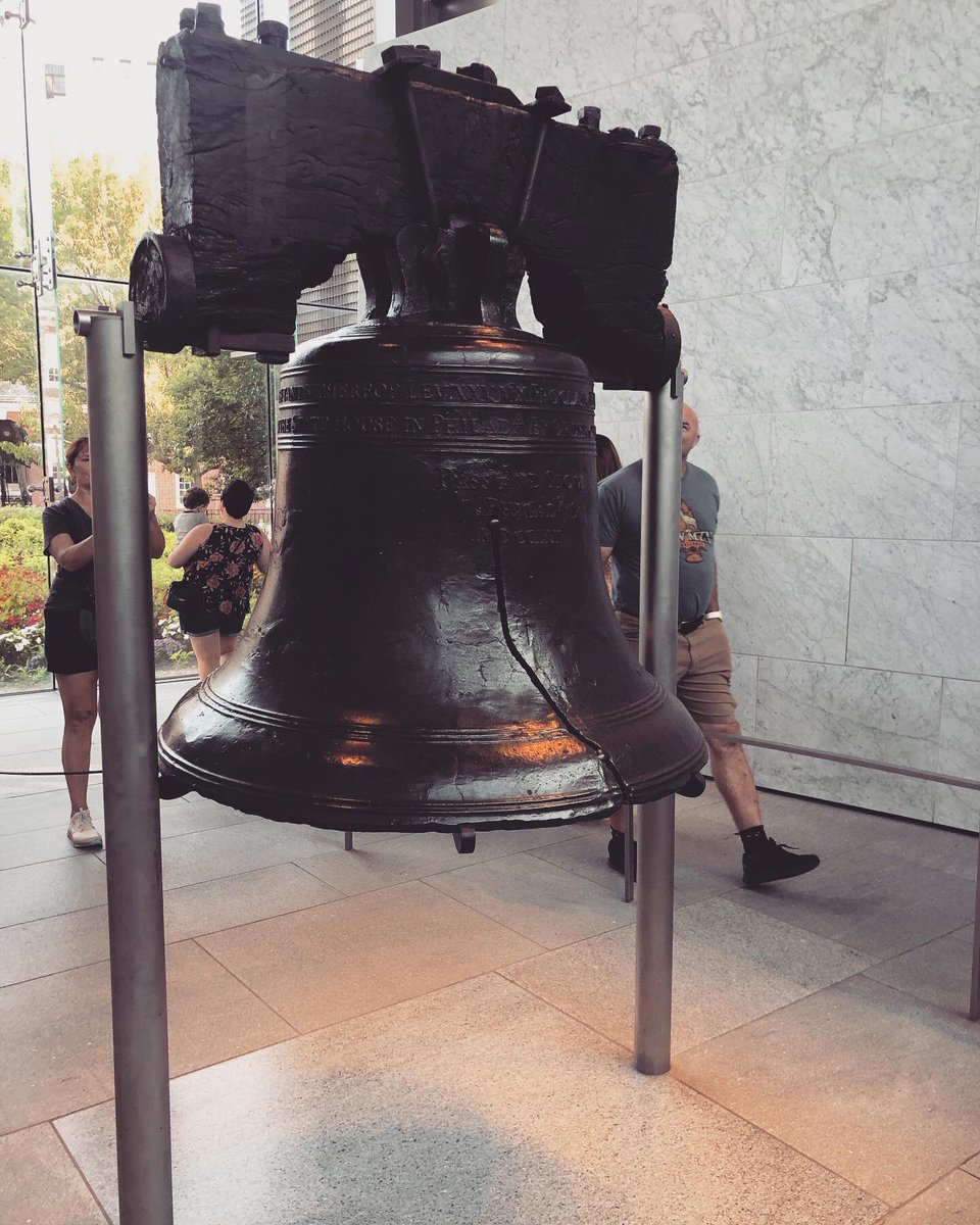 LisaLakerFCHS's tweet photo. REVOLUTIONARY kind of day!📜🇺🇸🔔 #ConstitutionCenter #LibertyBell #AmericanPhilosophicalSociety https://t.co/PzeUVVQqZm