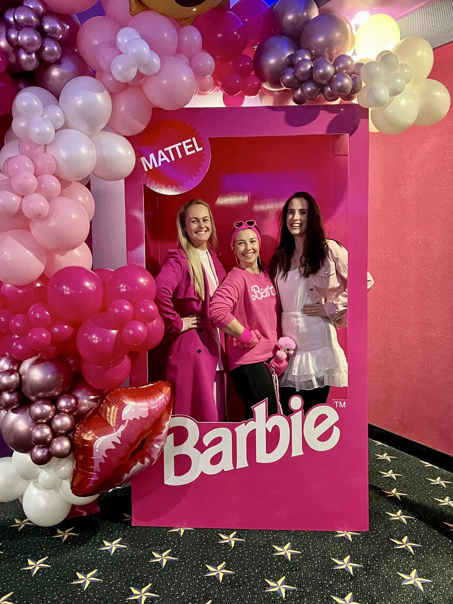 Hi ya <a href="/barbiethemovie/">Barbie Movie</a> fabulous night raising funds for #BathurstDaffodilCottage 
Congratulations to #MacquarieSkinandDaySpa on a fabulous event. 
Loved <a href="/Margorobbie_/">Margot robbie</a> and <a href="/RyanGosling/">Ryan Gosling</a> so great!