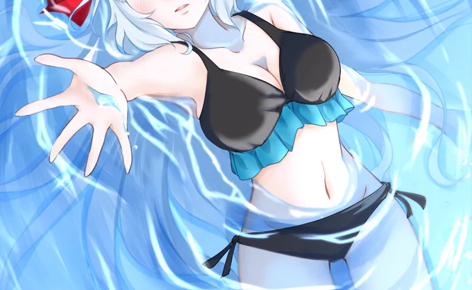 #目元より下で切り出すとエ口いらしいへええ… 