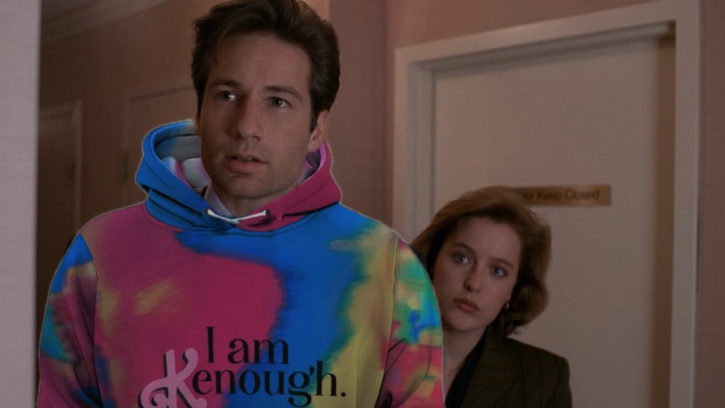 gaycrouton's tweet photo. Fox Mulder is Kenough https://t.co/kOKwywddPW