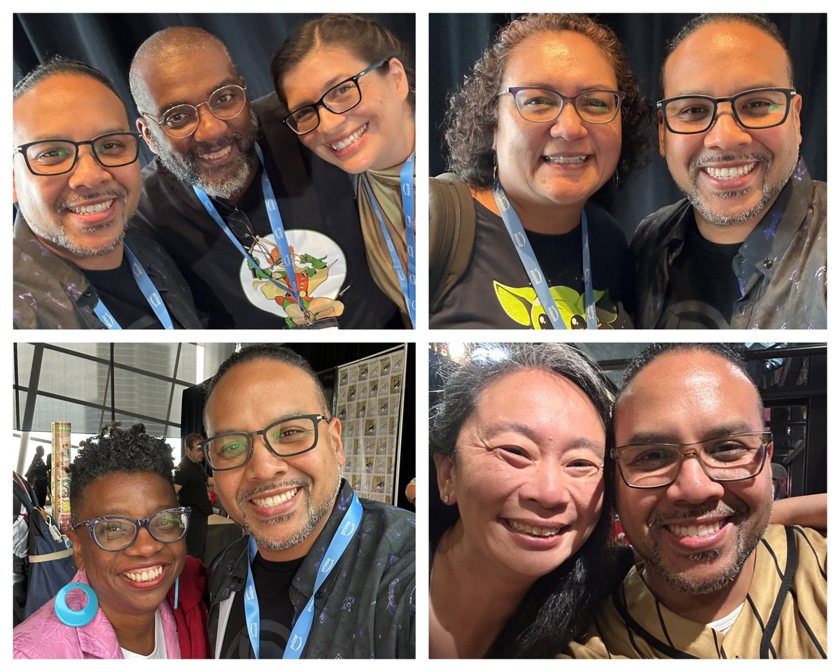 DrDavidSurratt's tweet image. Higher ed fam @Comic_Con Part II #sdcc #sdcc2023 #studentaffairs #geekED ❤️💯