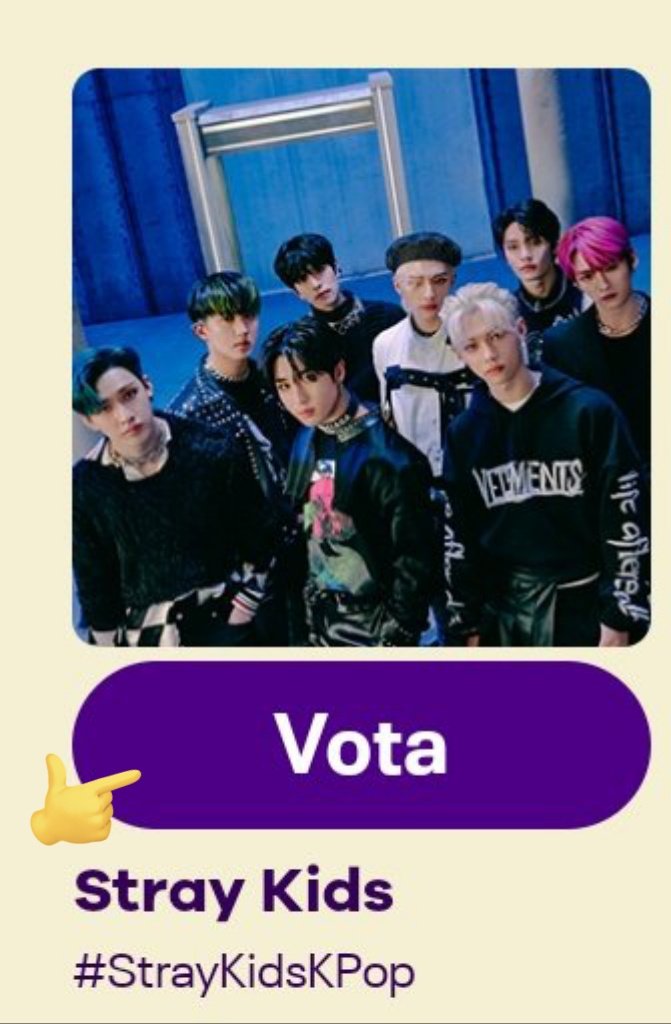 skzchartdata's tweet photo. ⭐ 2023 Nickelodeon Kids' Choice Awards México : favourite K-pop group ⭐

📢 REMINDER! We are at finals and the prize is a physical trophy ✨ Check how to vote:

☑️ Website; 10K votes/IP (we check the previous information): https://t.co/RQAXKCtirI

☑️ IG: use #KCAMexico #StrayKidsKpop on your posts

☑️ Via the Nickelodeon Play App

⏰ End: 08/25

#StrayKids @Stray_Kids
