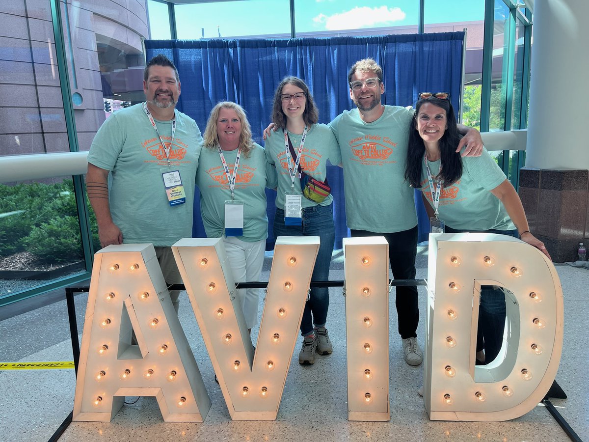 #AVID4Possibility #parkhillproud
I am lucky to get to work with these amazing people!