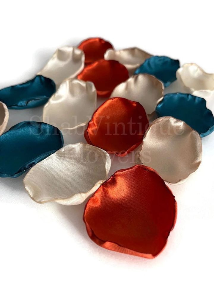 In stock. Going soon. Wedding Aisle Decorations, Dark teal, rust, ivory, champagne Rose petals, Flower Girl Petals, Flower Wedding Party Confetti only at… #weddingcolors #bridal #weddingdecor #flowergirl #amazon #specialday #bridetobe2024 #weddingdetails https://t.co/nOh6OCjX7u https://t.co/mGHYhocwiD