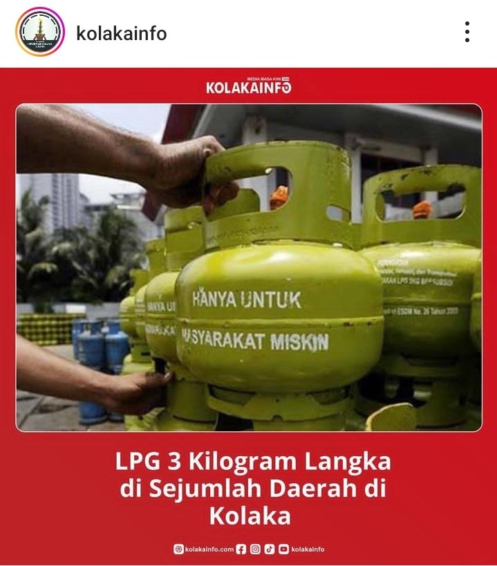 AsdarPamma's tweet photo. Org berkecukupan pakai gas subsidi, mens rea nya bkn ambil hak org miskin Tetapi ringan di Jinjin &amp; mudah diakses di warung2 walau diatas HET
@jokowi @basuki_btp @Kemendag @kemendagri @DivHumas_Polri @ListyoSigitP @KejaksaanRI @ST_Burhanuddin @KSPgoid @pertamina @KemenkeuRI https://t.co/sr0No6t7PG