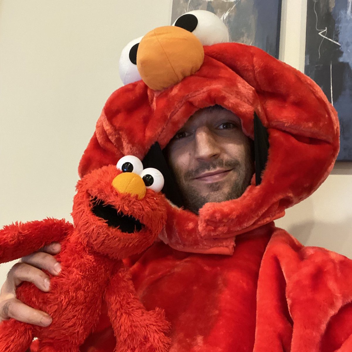 NHLBruins's tweet photo. We think the feeling is mutual, @elmo. https://t.co/xTHJF2sVyH