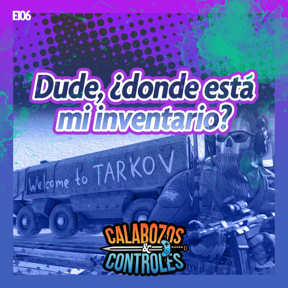 CalabozoPodcast's tweet photo. Aventureros, hoy Puppy nos habla de un género muy especifico dentro de los Shooters considerado el Dark Souls del género: el DMZ. 

https://t.co/ZpJpVClqcU

#podcast #Videojuegos #tarkov #dmz https://t.co/Tx0QssvWkS
