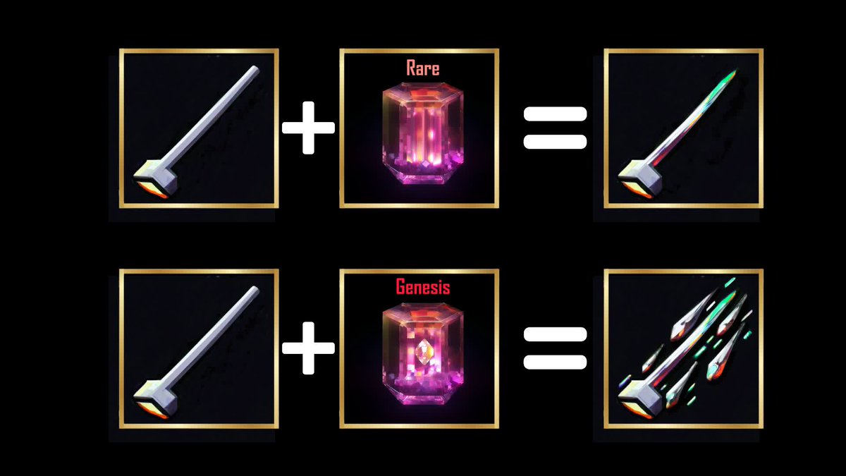 block9miner's tweet photo. .#Block9Miner #Block9Crystal
Block 9 Crystals can evolve standard mining tools into legendary artifacts. https://t.co/Q3OLFMcAet