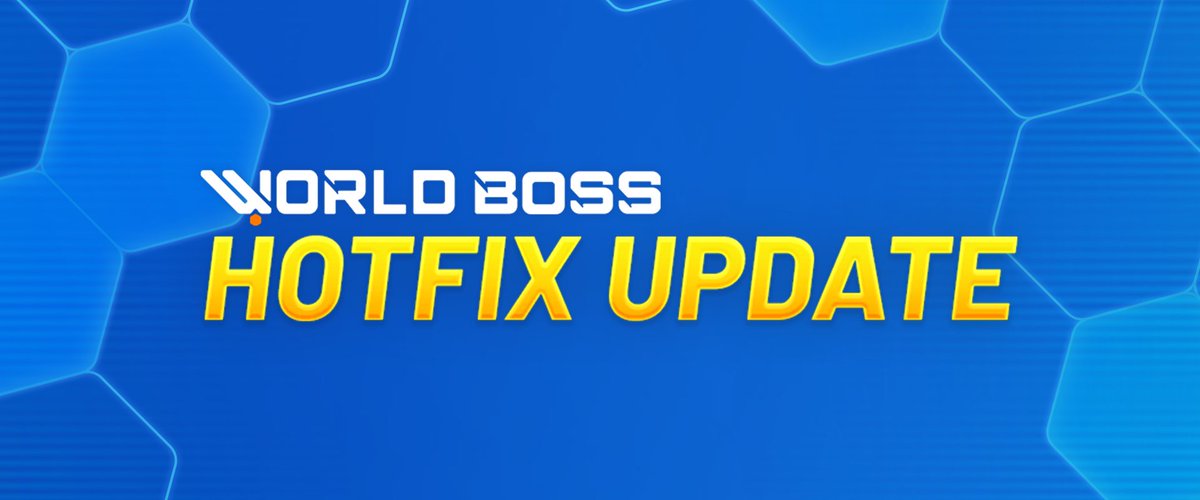 WORLD BOSS tweet media