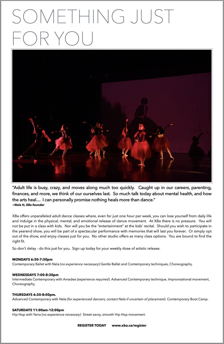 Adult dance classes hold huge impact on mental health.