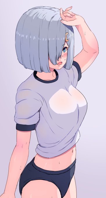 体操服の浜風
#艦これ 