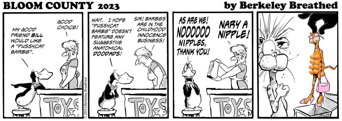 Bloom County tweet media