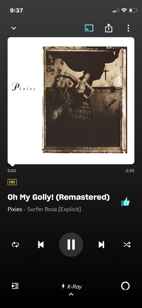 Besando, chichando con Surfer Rosa
Oh my golly! Oh my golly!