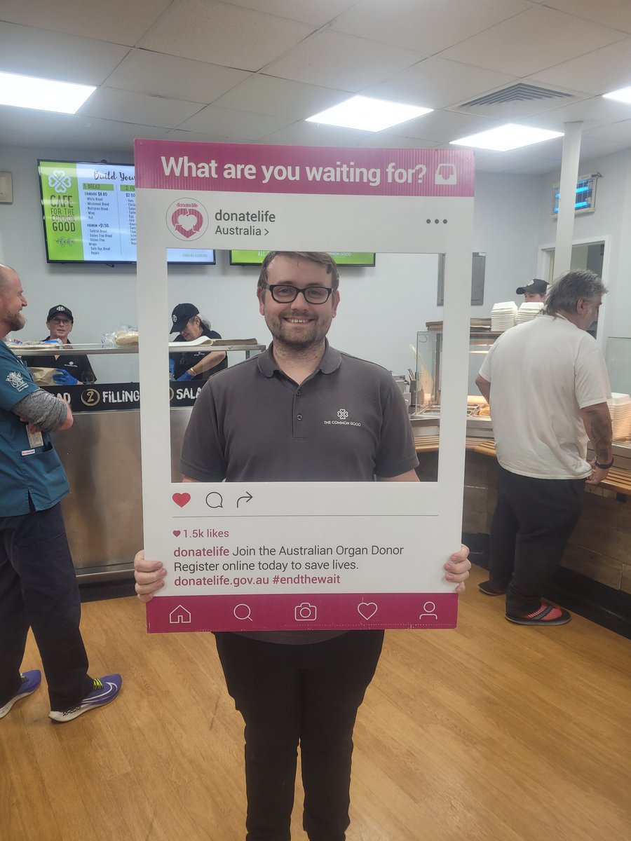 thecommongoodau (@thecommongoodau) on Twitter photo In a minute, you can give a lifetime🕒Join us in marking #DonateLifeWeek by registering as an organ donor. One decision can change lives forever. 💙 Register now: donatelife.gov.au/register-donor…
<a href="/DonateLifeToday/">DonateLife 💗</a> @MetroNorthHHS
#OrganTransplantAwareness #OrganTransplant In a minute, you can give a lifetime🕒Join us in marking #DonateLifeWeek by registering as an organ donor. One decision can change lives forever. 💙 Register now: donatelife.gov.au/register-donor…
<a href="/DonateLifeToday/">DonateLife 💗</a> @MetroNorthHHS
#OrganTransplantAwareness #OrganTransplant