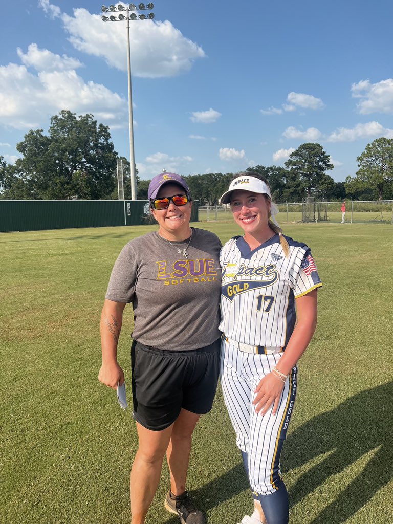 AC_Miller2024's tweet photo. had a great time at the LSUE camp today! @megancollins #geauxbengals https://t.co/X0HZblCdEo