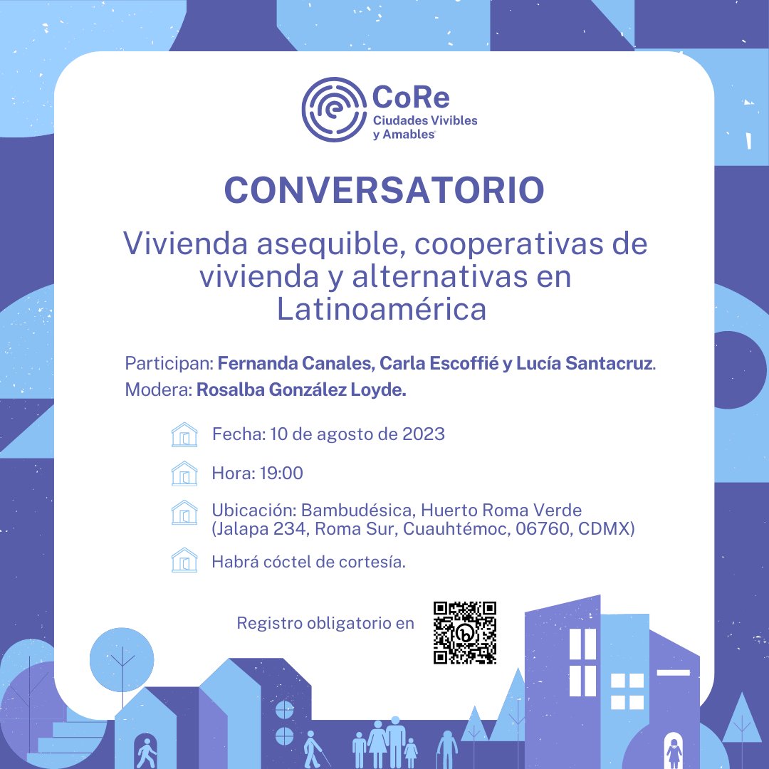 CoRe Ciudades Vivibles y Amables, A. C. tweet media
