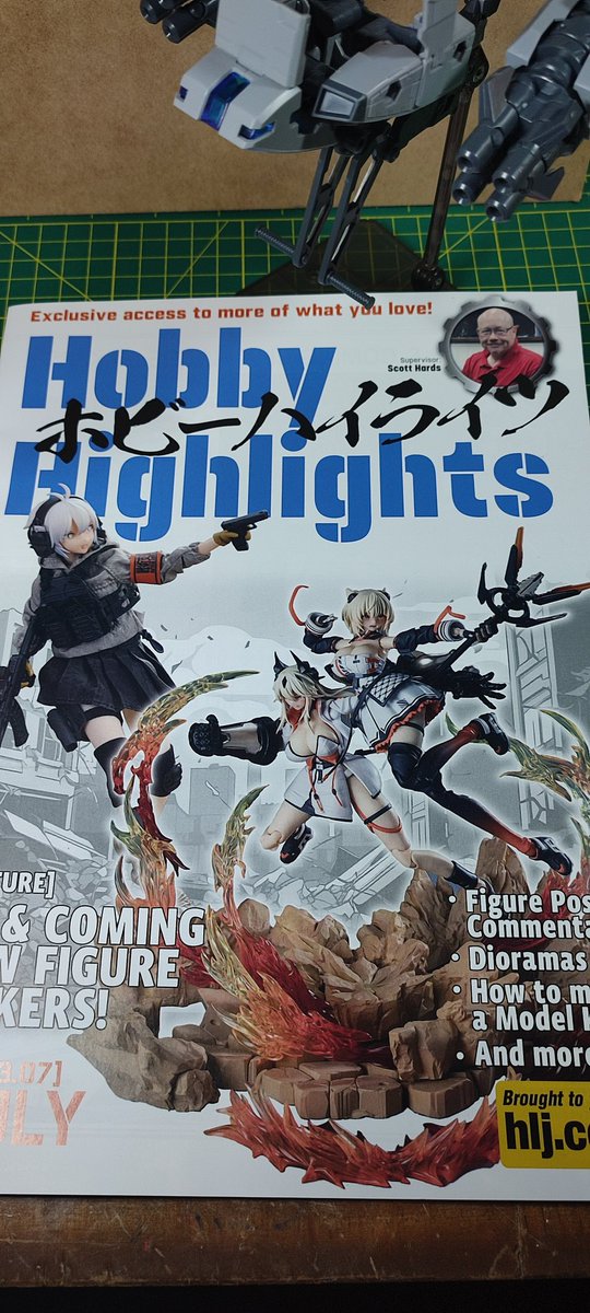 JoePlamoBuilder's tweet photo. Thanks @hobbylink again mi package came safe and sound.
Also thanks for the magazine it was a great surprise in mi box.
#kotobukiya #hobbylink #Hobbylinkjapan https://t.co/rJpbwT37DB