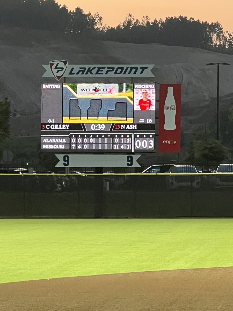 That’s a wrap.  Team Missouri 11 Team Alabama 0 <a href="/LakePointSports/">LakePoint Sports</a> 

<a href="/ProdigyBasebal/">KC Prodigy Baseball</a>