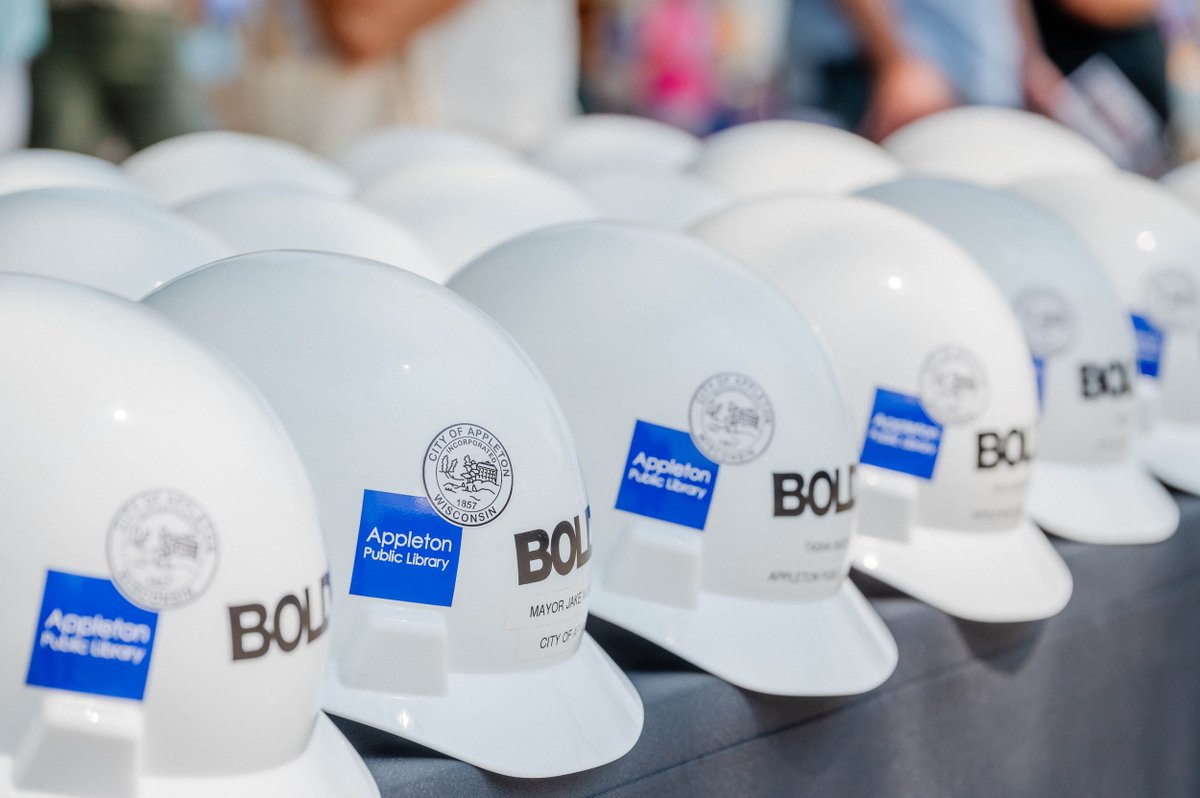 TheBoldtCo's tweet photo. A new chapter is beginning with yesterday's #groundbreaking at the #AppletonPublicLibrary! We are proud to be a #construction partner on this important project – almost 15 years in the making.

@SOM_Design, @cityofappleton, @AppletonPubLib https://t.co/PdduSxrANE