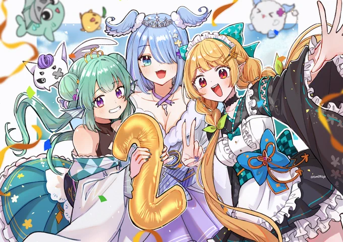 Hi!! I'm ハKamii, an artist from PH !! I like to draw fanarts, vtubers, original illustrations, and cute/pretty characters!      