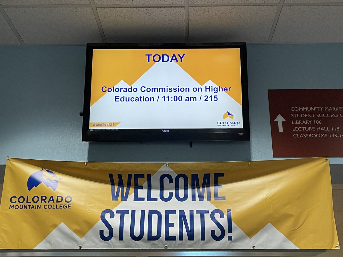 Dylan_RobertsCO's tweet photo. It was a privilege to welcome the @ColoHigherEd Dept. to SD8 today! @ColoMtnCollege hosted and showed all the great work they are doing for students and we toured their exciting new affordable housing development in Edwards. Great job CMC! https://t.co/eaW1PH1gkH