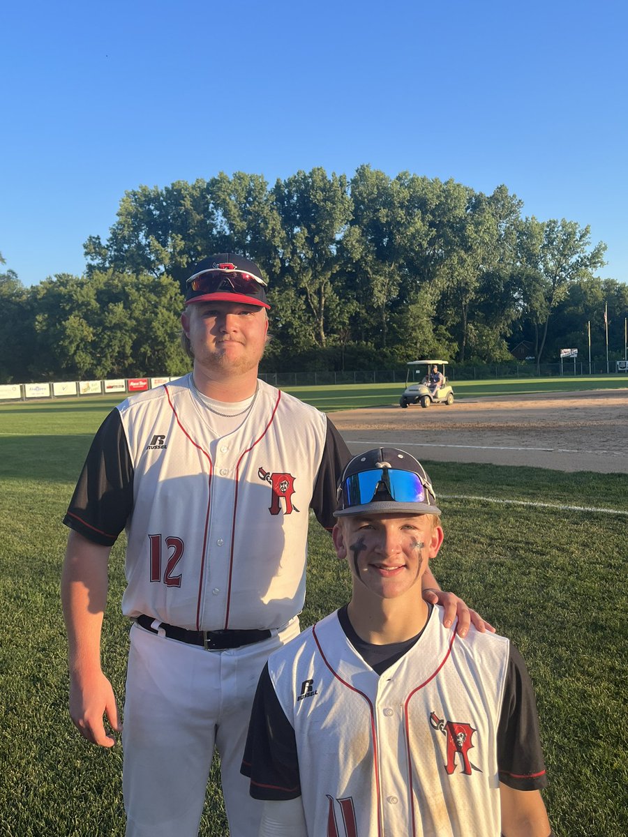 Reedsburg Pirates (@reedsburghtl) on Twitter photo The Pirates fell tonight to Holmen 3-0. <a href="/HunterWais/">Hunter Wais</a> was solid on the mound for 6 IP and had a 2B. Winston Alonso with his first career Pirates hit at age 14, and 3 scoreless IP. <a href="/logansullivan__/">logan_sullivan</a> brought his son to the game today. The Pirates fell tonight to Holmen 3-0. <a href="/HunterWais/">Hunter Wais</a> was solid on the mound for 6 IP and had a 2B. Winston Alonso with his first career Pirates hit at age 14, and 3 scoreless IP. <a href="/logansullivan__/">logan_sullivan</a> brought his son to the game today.