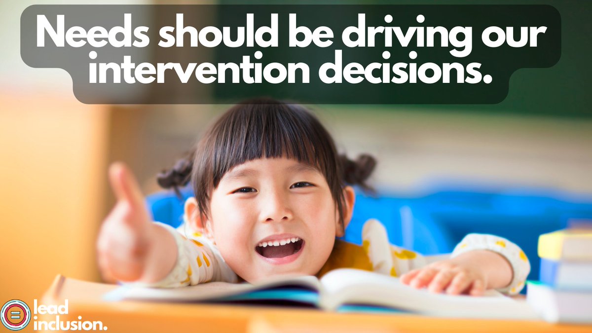 🚫 Special education resource rooms are yet another way we marginalize students who qualify for an IEP. Needs, not eligibility for an IEP should be driving our intervention decisions. #LeadInclusion #EdLeaders #Teachers #UDL #TeacherTwitter