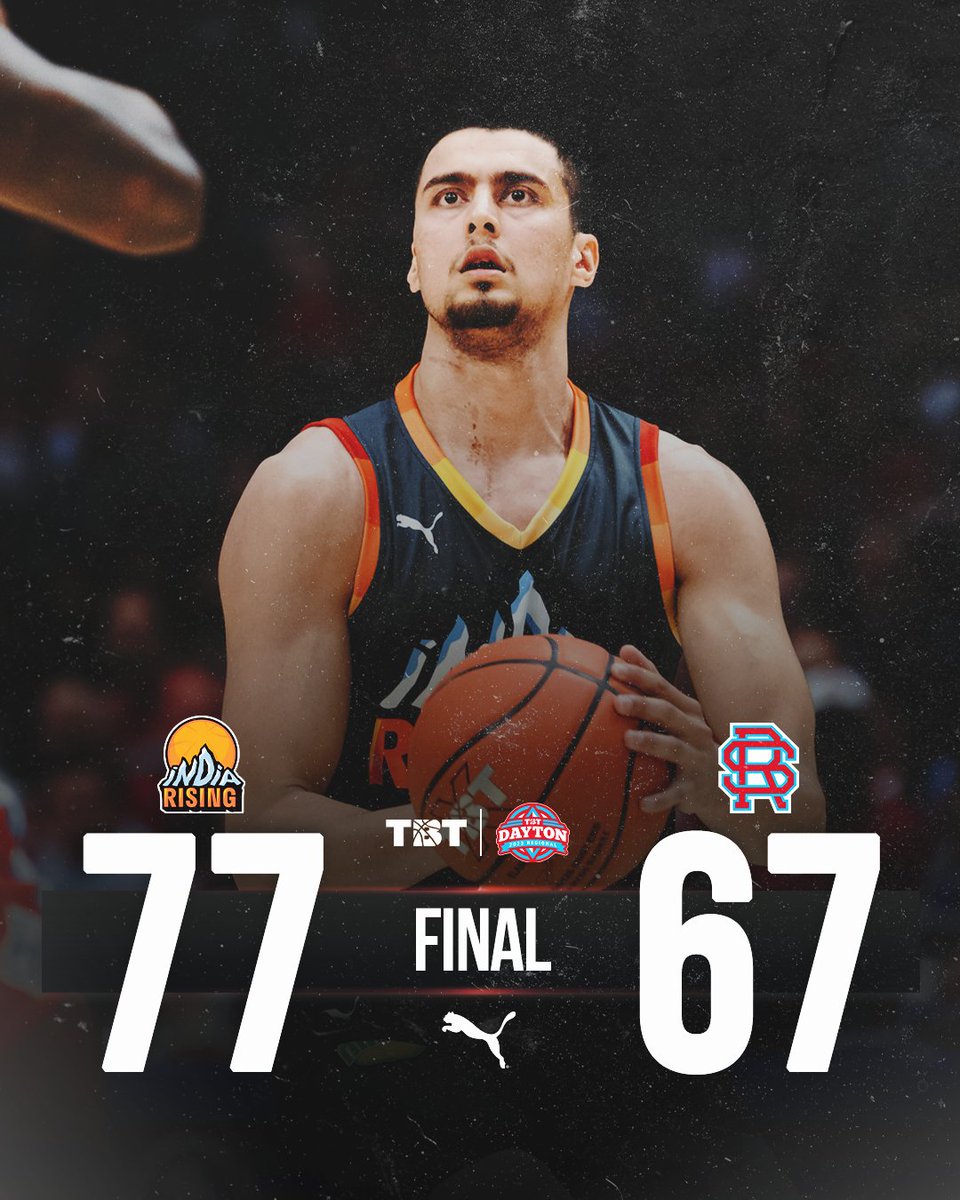 thetournament's tweet photo. INDIA RISING PULLS OFF THE BIGGEST UPSET IN TBT HISTORY‼️ https://t.co/YrEnOoIuBx