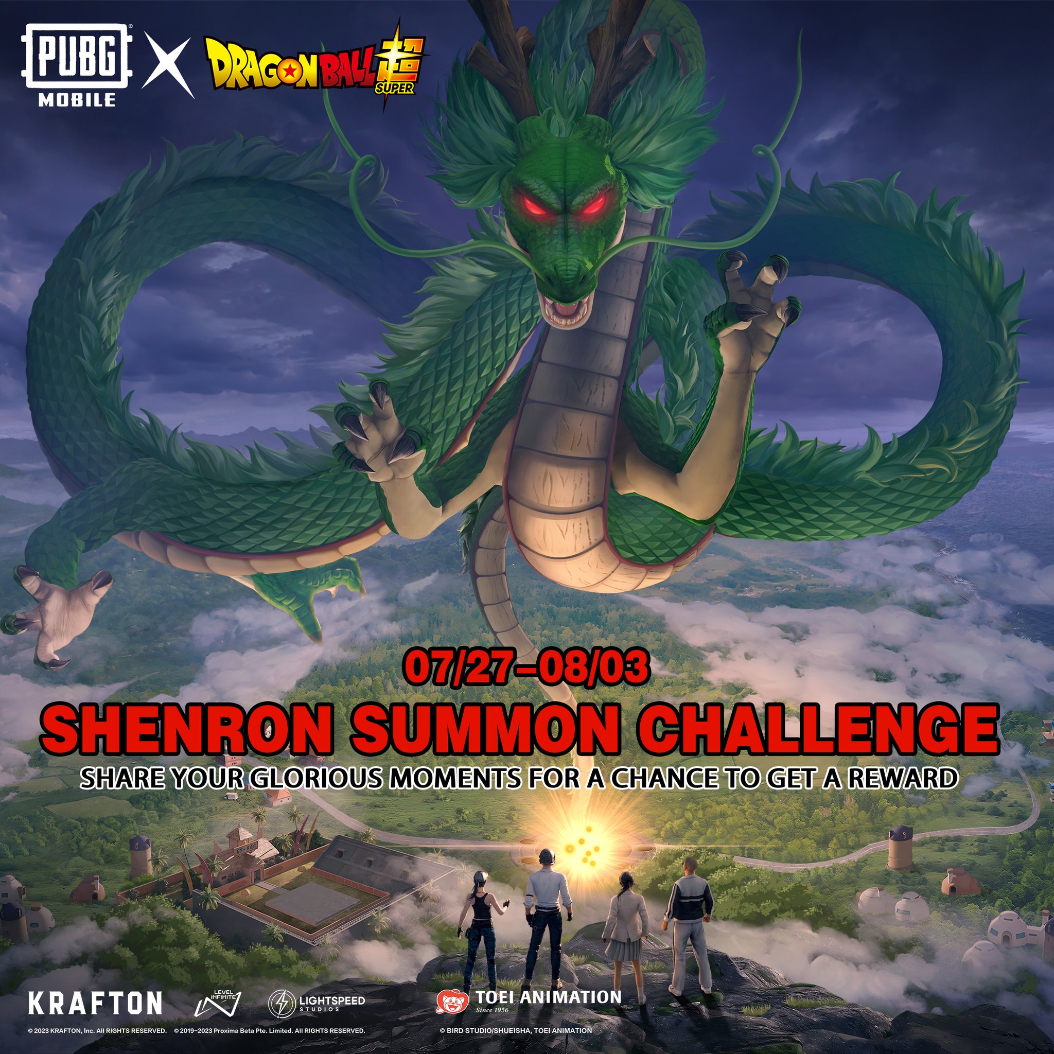 PUBG MOBILE on X: “Eternal Shenron by your name I summon you