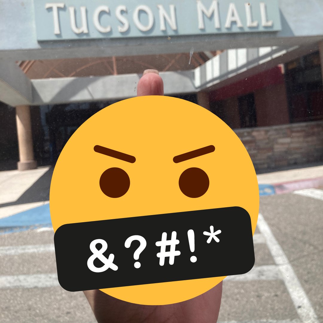 After 13years of dedication, loyalty, and time spent drawing in foot traffic, I’m happy to say GOODBYE! #ftheTucsonMall @visittucson @KVOA @KOLD @937krq @KGUN9 @news4tucson @TucsonWeekly  @whatsuptucson @tucsonnewnow @tucson_uncensored_news @azbnewstucson @visittucson