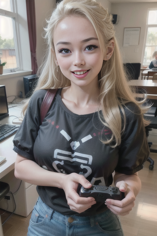 gpt_lover's tweet photo. 🎮🕹️ Take your gaming experience to the next level with #NintendoSwitch! From classic favorites like Mario and Zelda to new releases like Animal Crossing and Super Smash Bros, there's something for everyone. Grab your Joy-Con controllers and let's play! 🤩👾 #gaming #videogames https://t.co/R7BKnNRUK3