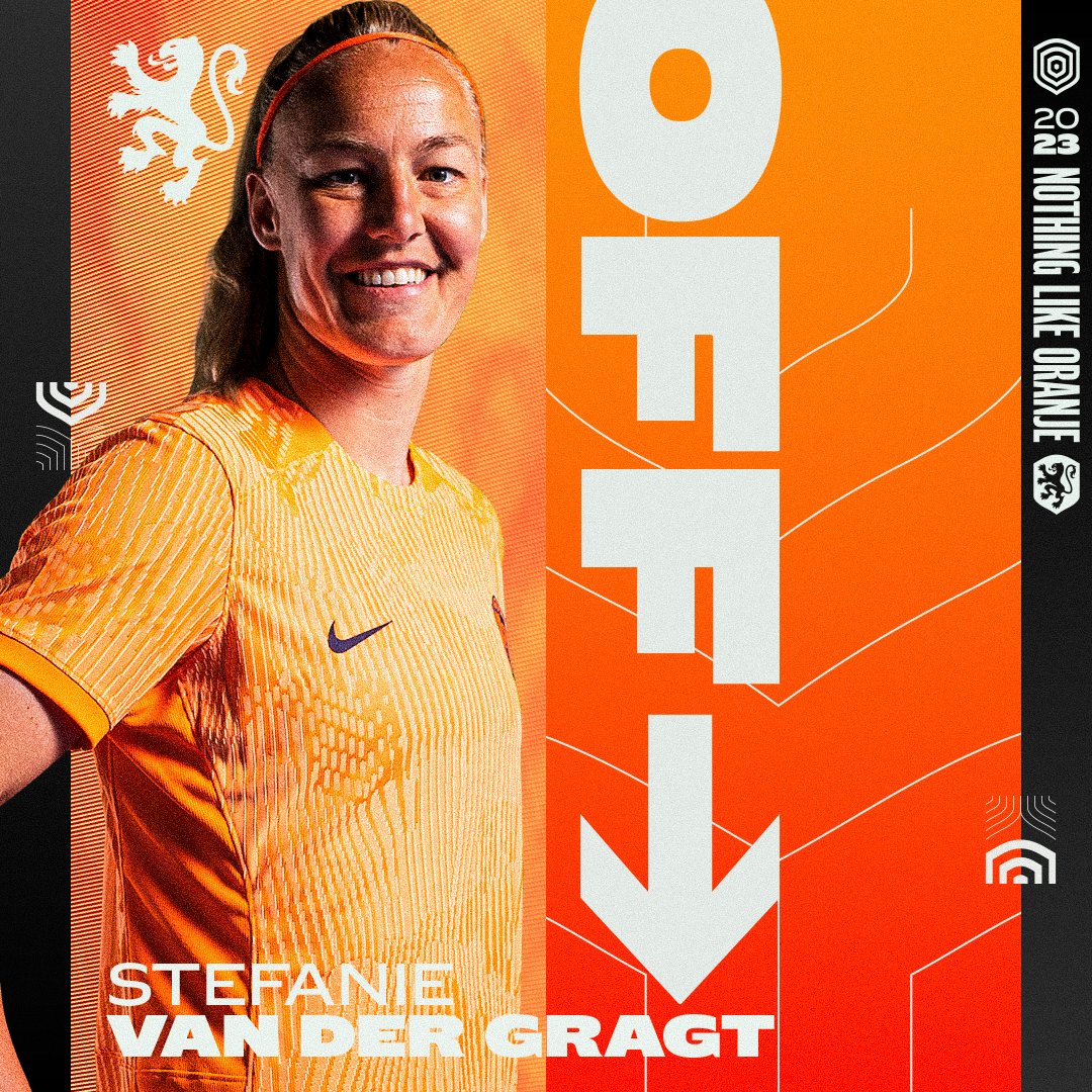 oranjevrouwen's tweet photo. Half-time substitution. 🔄 

Komaan Aniek! 👏

#FIFAWWC #USANED #TheOranjeBeat https://t.co/hTQZJHCPIi