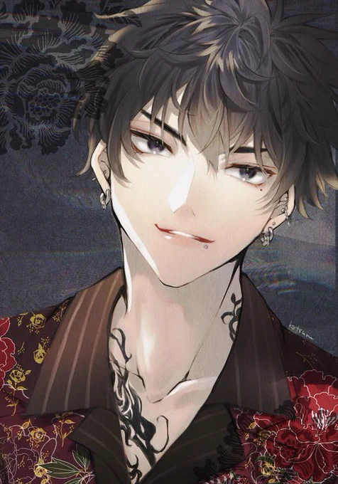 #見た人は無言で黒髪を載せる 