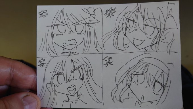 いつものお馴染み小司令好きすぎ朝潮カルテットで喜怒哀楽鬼カットっぽく 