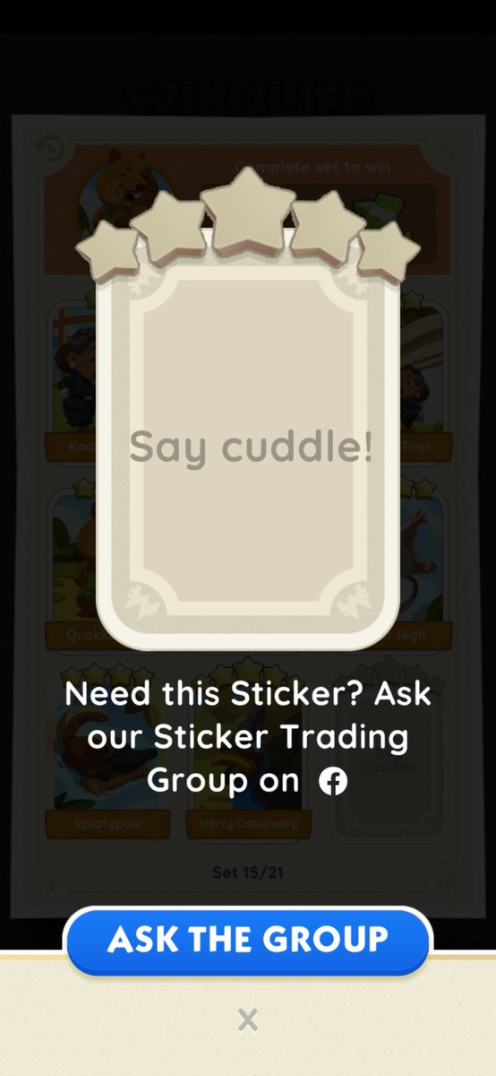 shadaphoenix's tweet photo. So, like, does anyone on here play #MonopolyGo and want to trade stickers?
I need:
Right at Home
Say Cuddle

I am willing to trade multiple stickers for those 2 cards since they are hard to get.
https://t.co/oB3jbKAFrg https://t.co/RIb66HT3lS