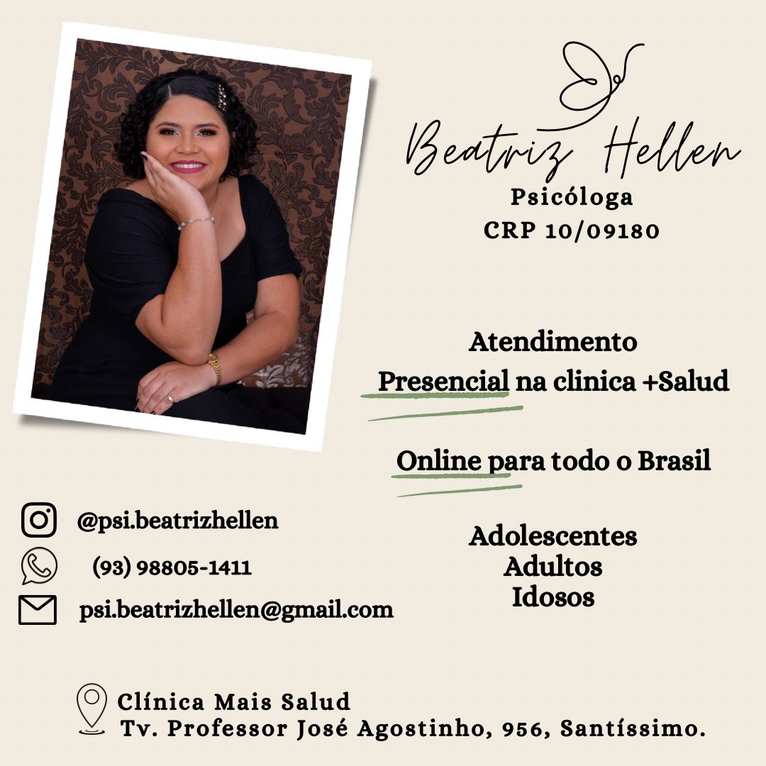 biahellenlima's tweet photo. Cuidar da nossa saúde mental é um ato de amor próprio 💖 https://t.co/42cBx8dXEM