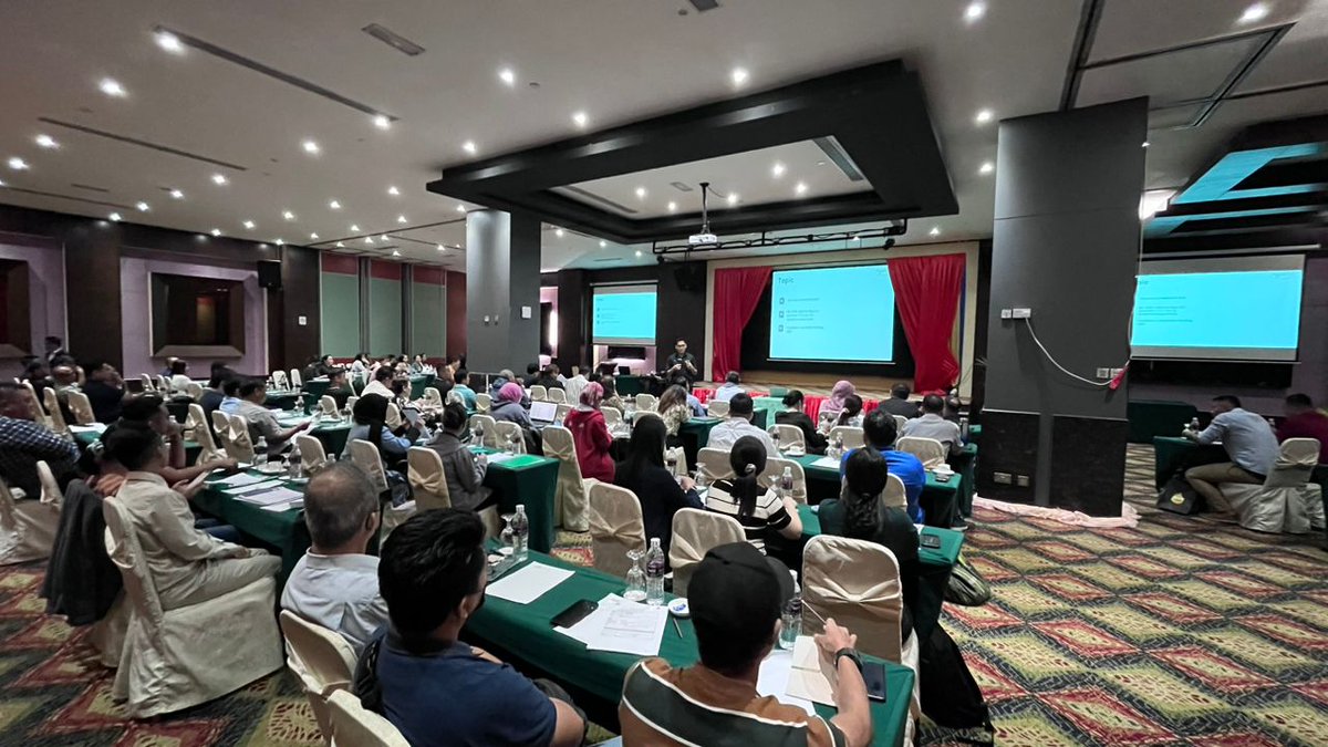 mspo_my's tweet photo. 27 July 2023 - The second installment of the MSPO Briefing 2023 has been underway since yesterday at the Meritz Hotel, Miri, Sarawak 🥳
#MPOCC #MSPO https://t.co/NWXA8HfILp