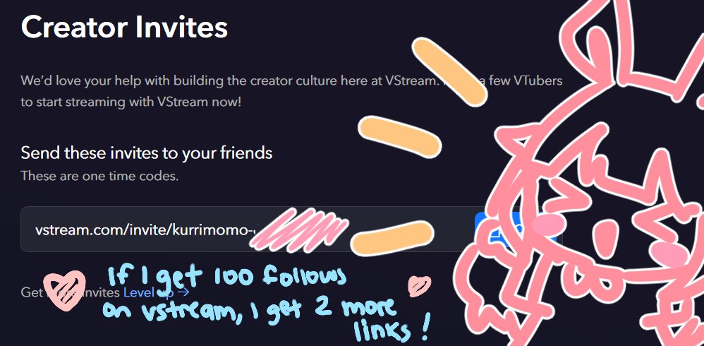 🌼art raffle+vstream link giveaway 🌼

rules
- follow, like, rt for art
- mutuals only for vstream link giveaway (drop png and tell me what game(s) you're playing rn !)

link below ~ let's level up together on vstream!!

ends aug 2 10 PM EDT

#VTuberUprising #artraffle #Vtuber